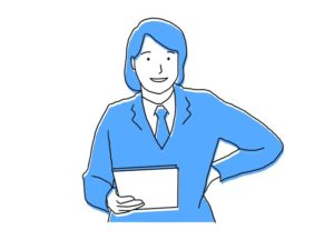 illustration material:教科書を持つ生徒/カラー(student with textbook/color)